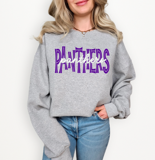 Panthers Overlay Sweatshirt