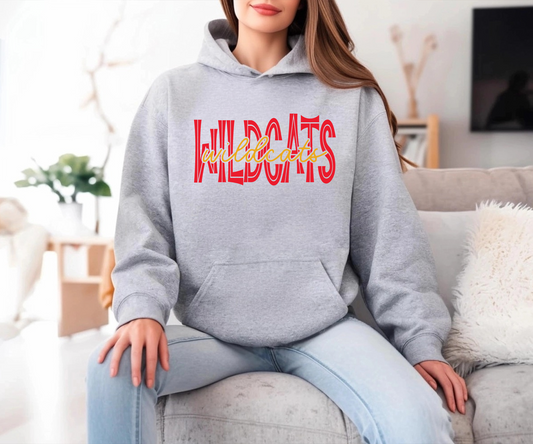 Wildcats Overlay Sweatshirt