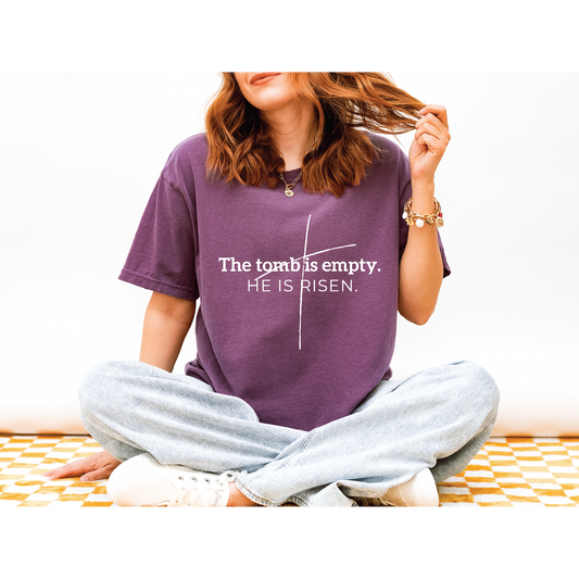 The Tomb is Empty Cross T-shirt