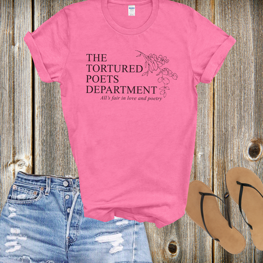 Tortured Poets Department T-shirt - Adult