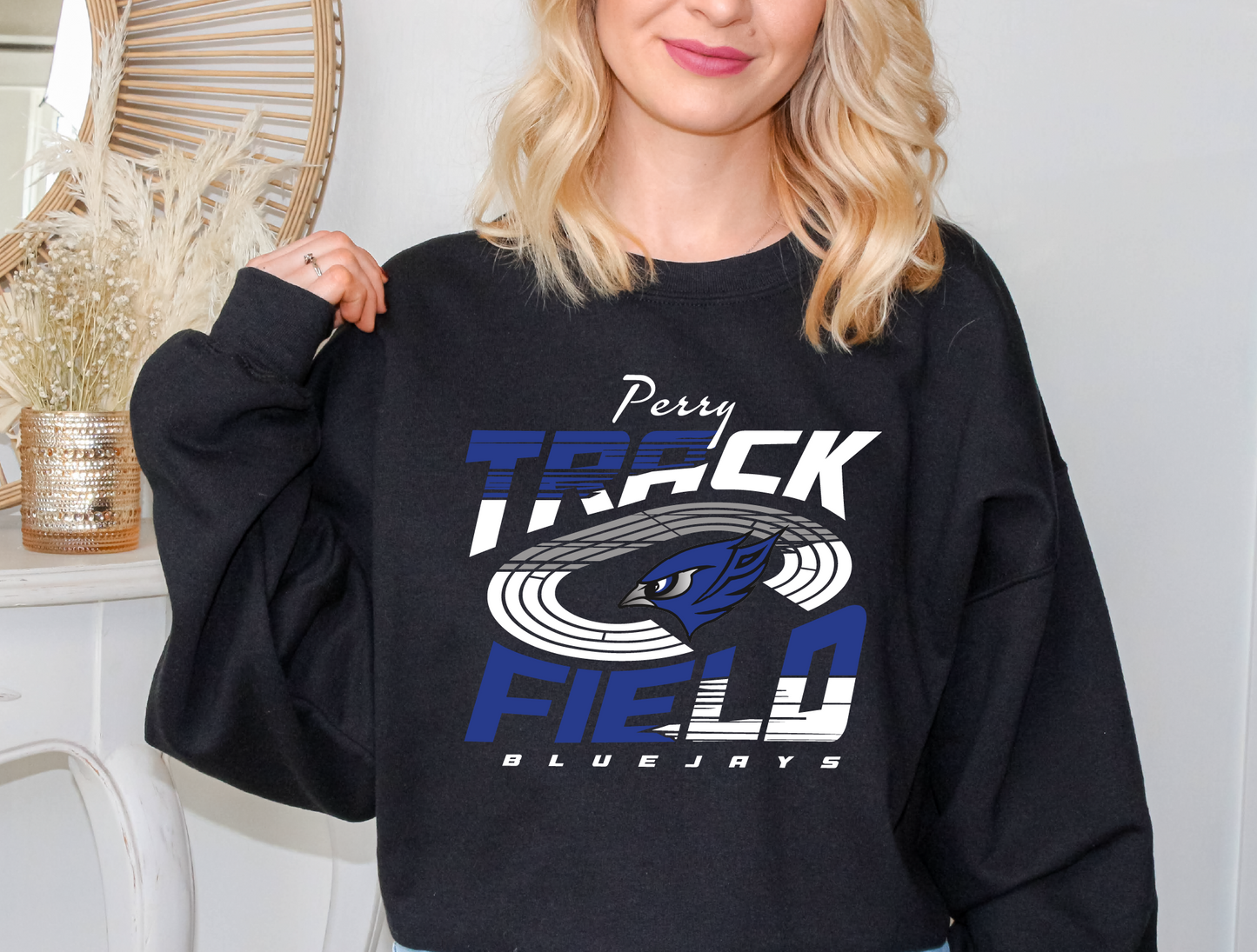 Perry Bluejays Track & Field Sweatshirt