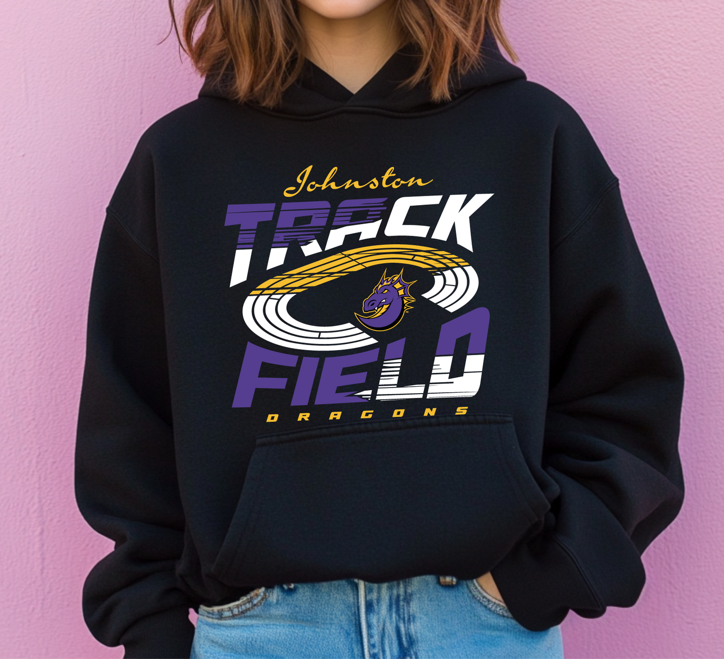 Johnston Dragons Track & Field Sweatshirt