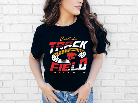 Carlisle Wildcats Track & Field T-shirt