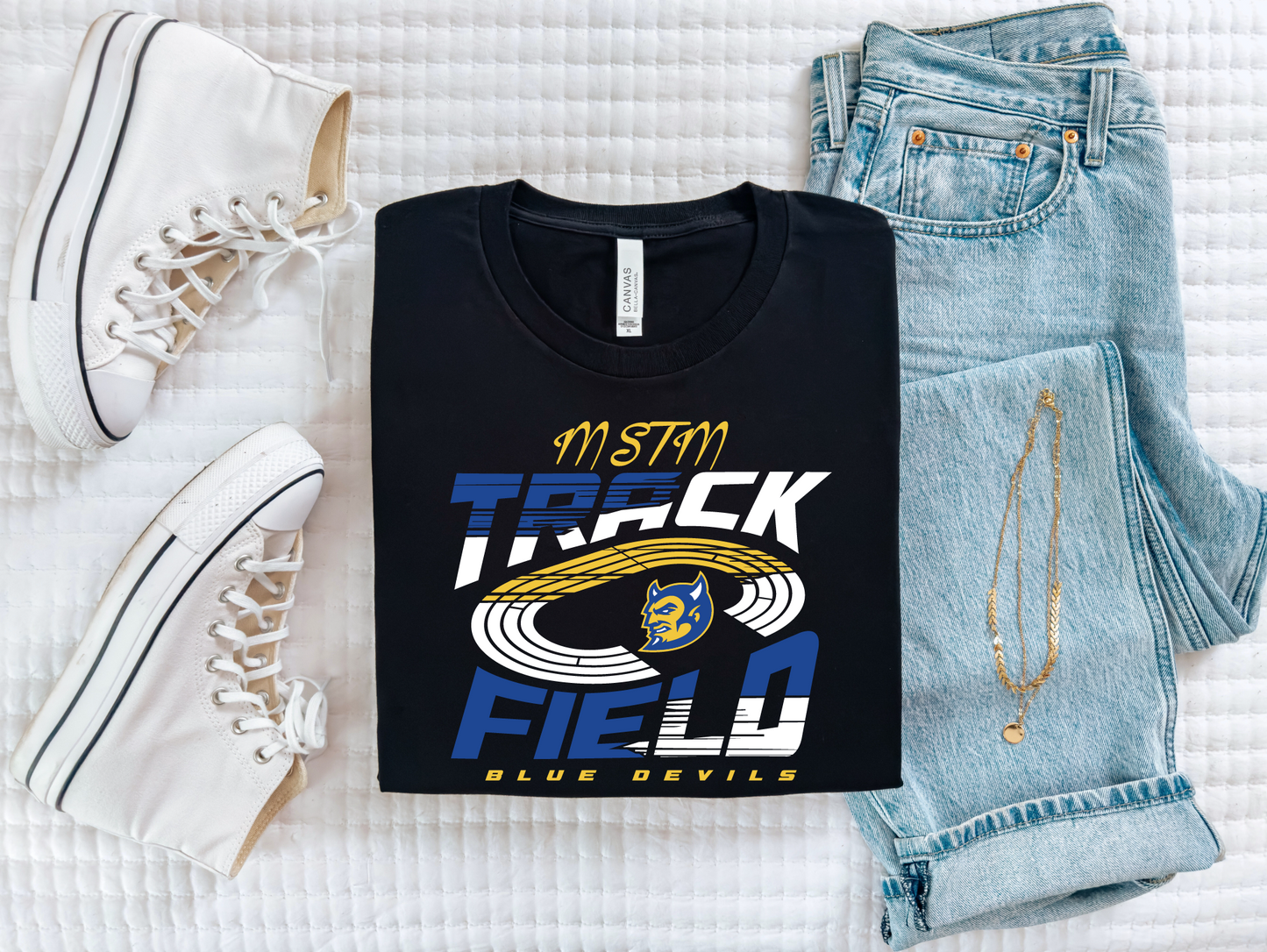MSTM Blue Devils Track & Field T-shirt