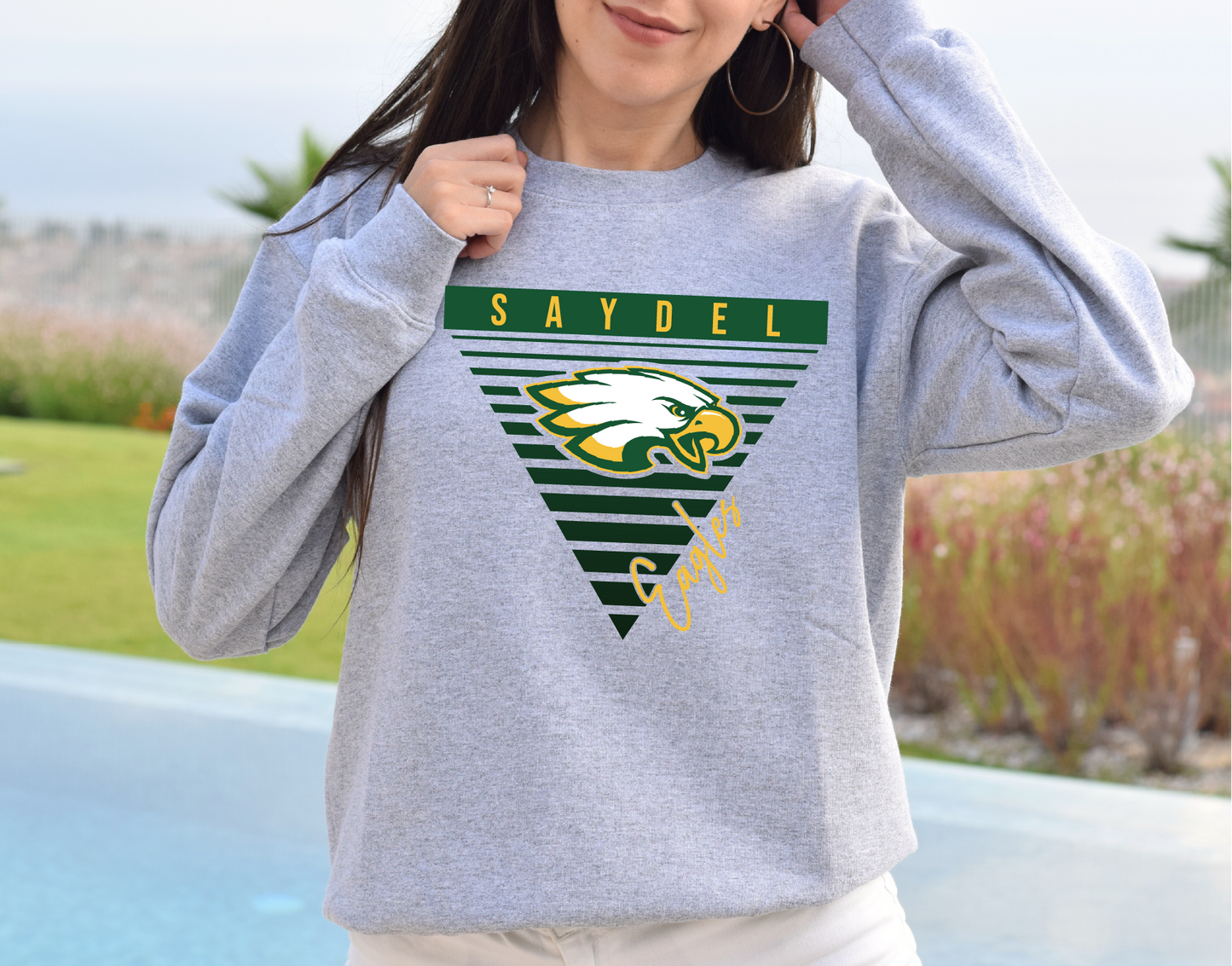 Saydel Eagles Triangled Sweatshirt