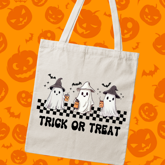 Trick or Treat Tote Bag