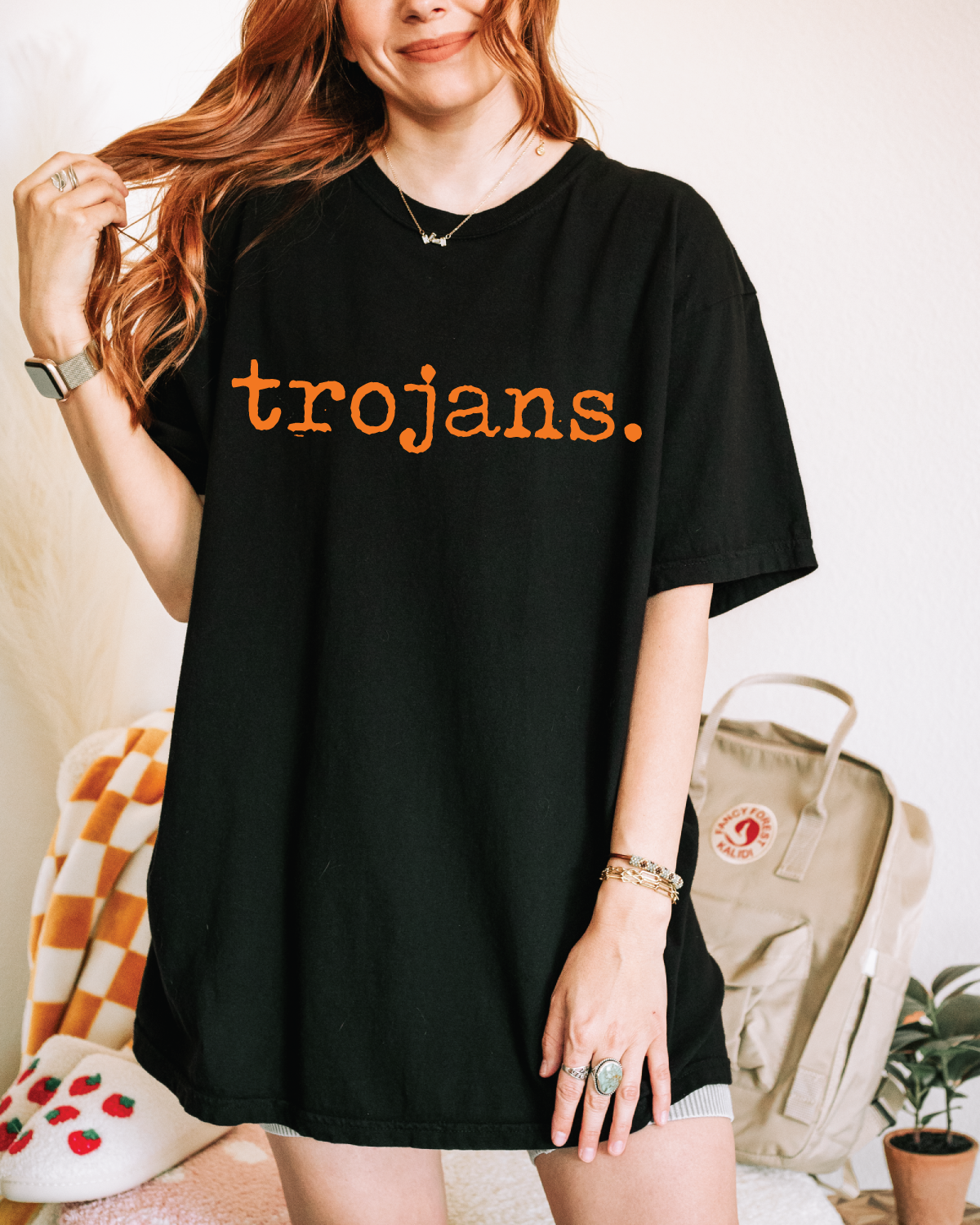 Trojans Typography T-shirt