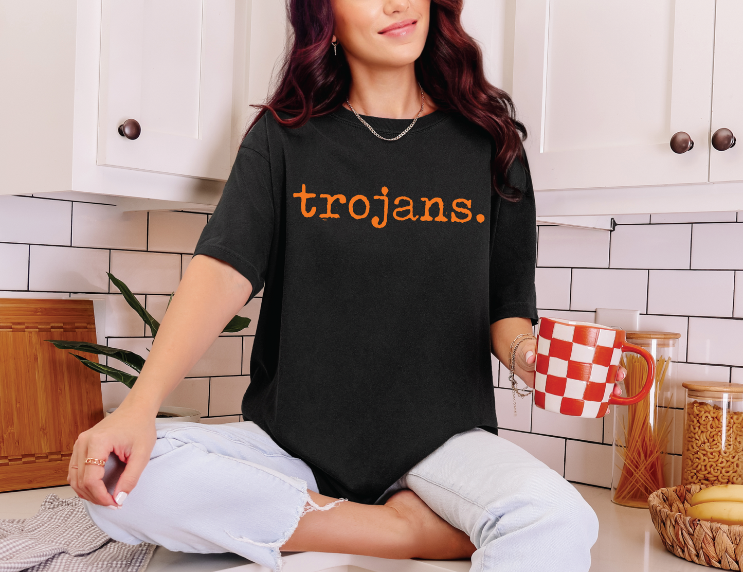 Trojans Typography T-shirt