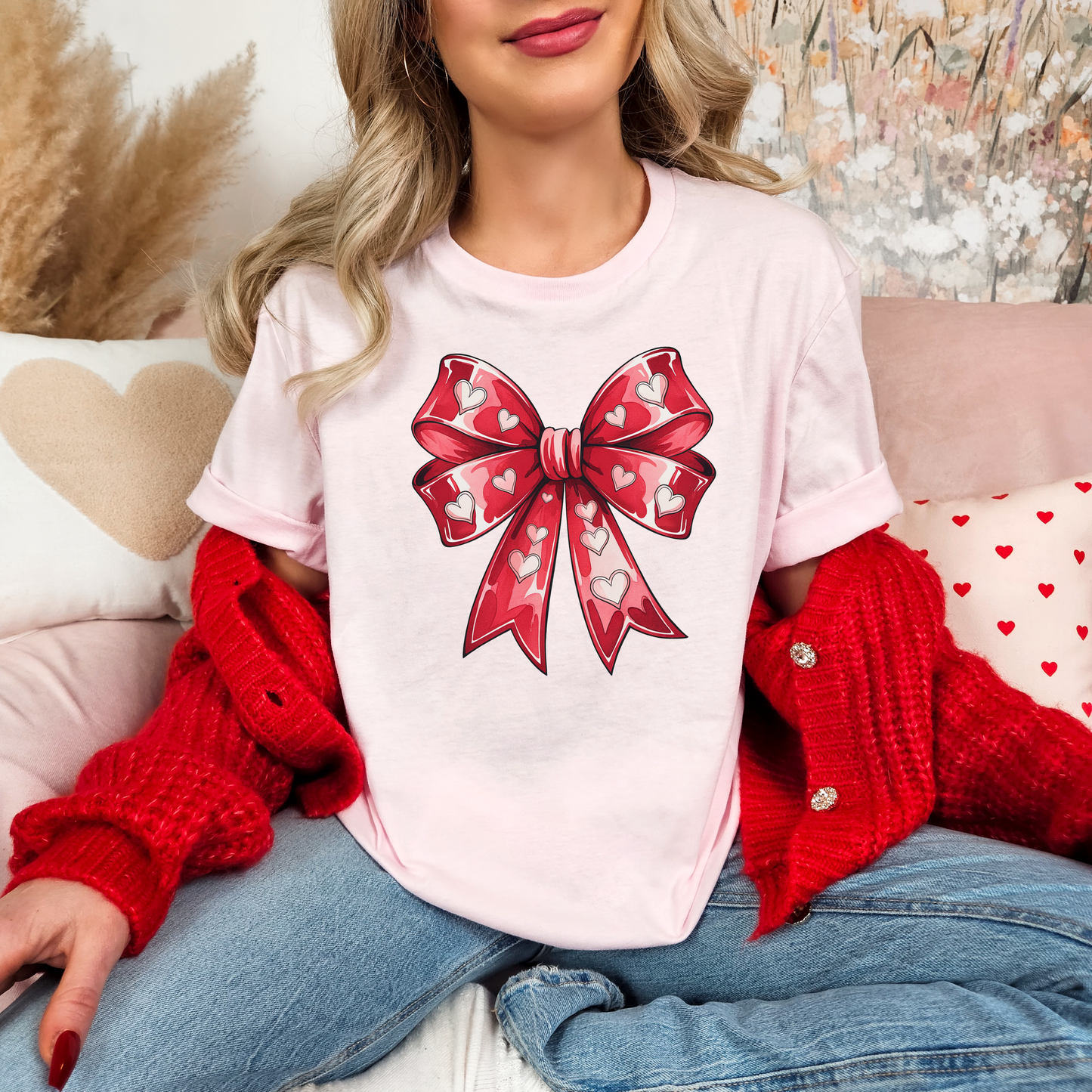 Heart Bow T-shirt