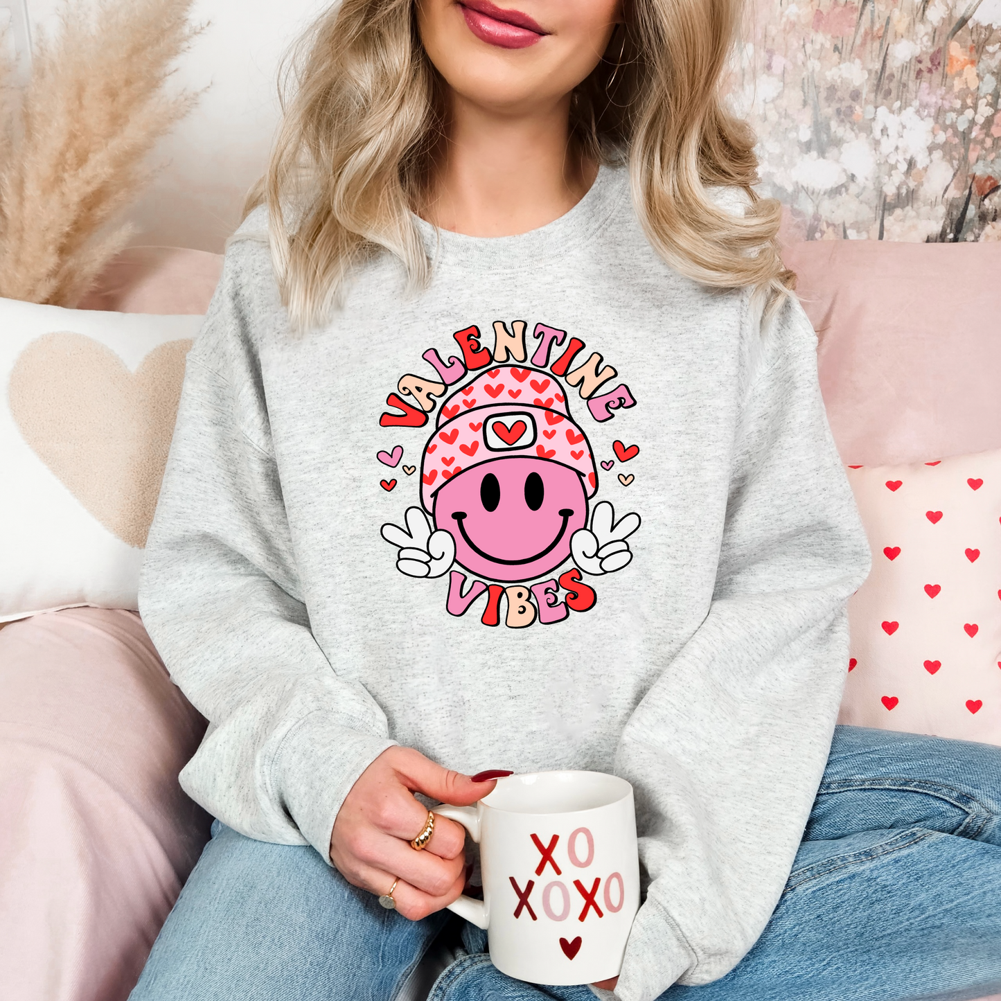 Valentine's Vibes Sweatshirt