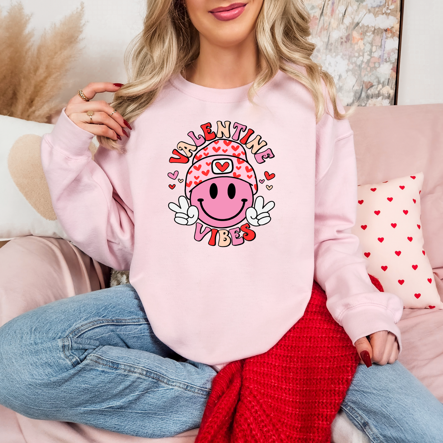 Valentine's Vibes Sweatshirt