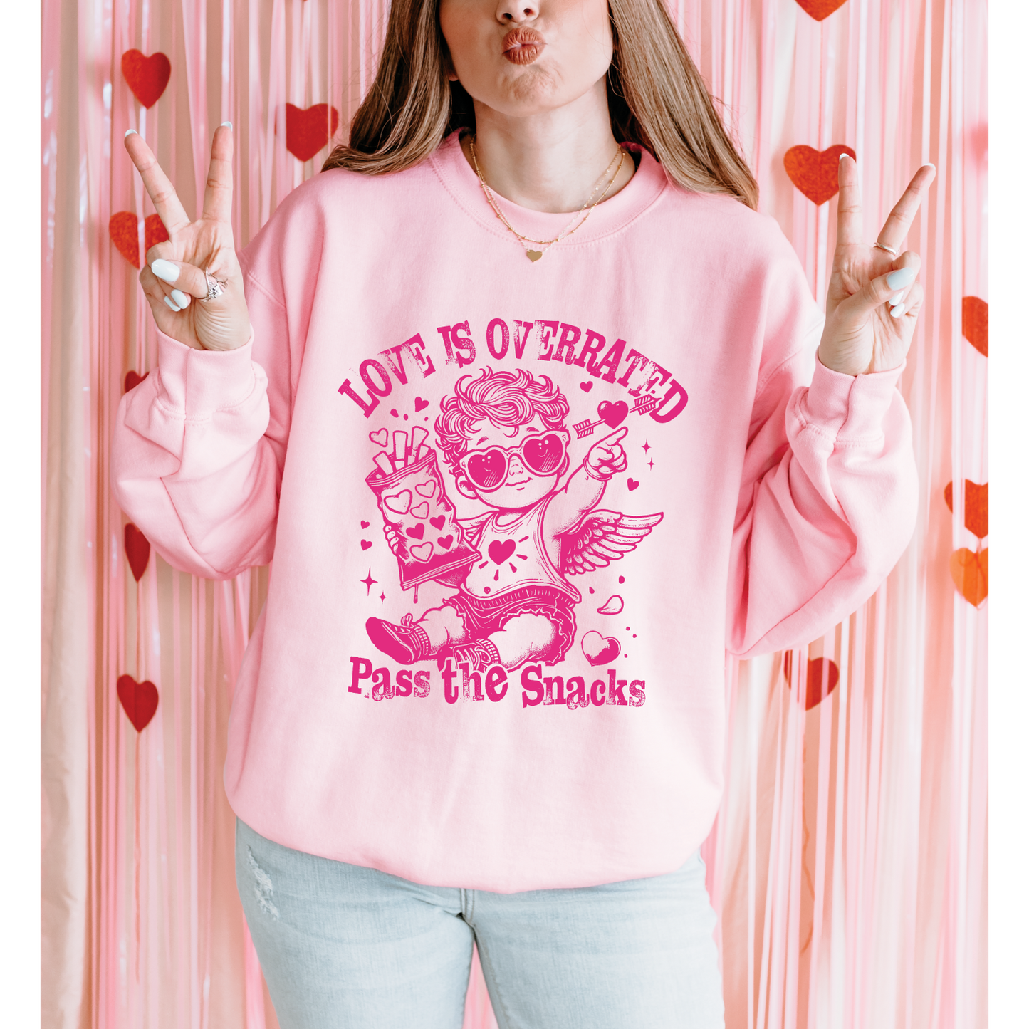 Love is Overrated Sweatshirt