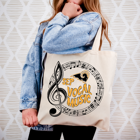 SEP Vocal Music Tote Bag