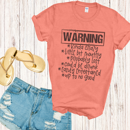 Warning! Tee