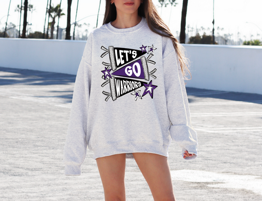 Let's Go Warriors Sweatshirt