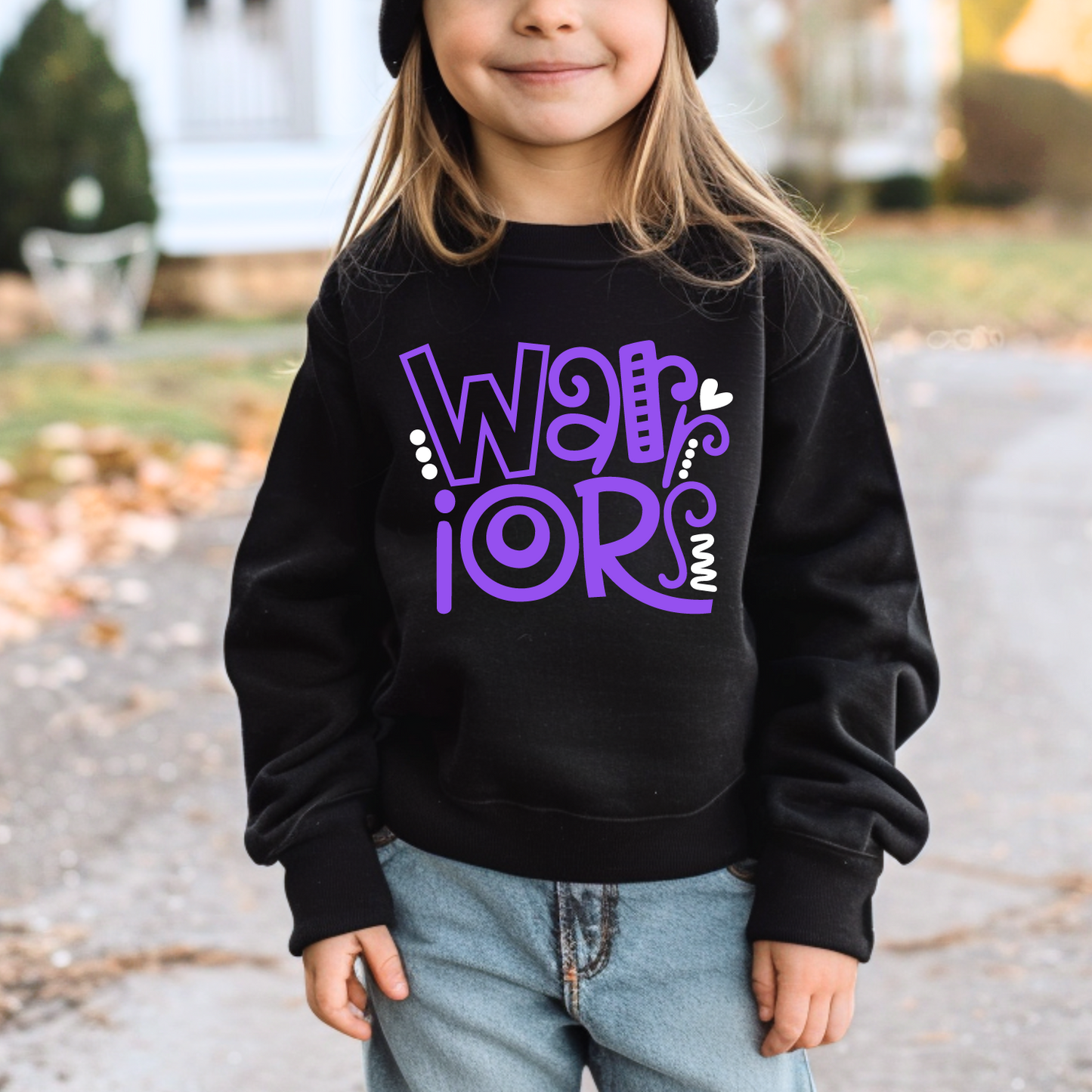 Warriors Doodle Stack Sweatshirt