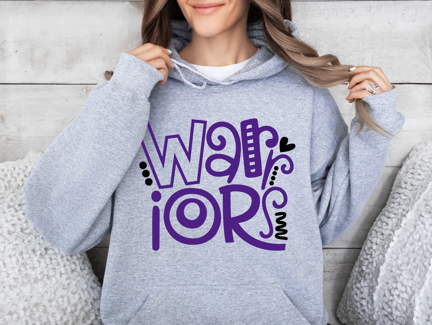 Warriors Doodle Stack Sweatshirt