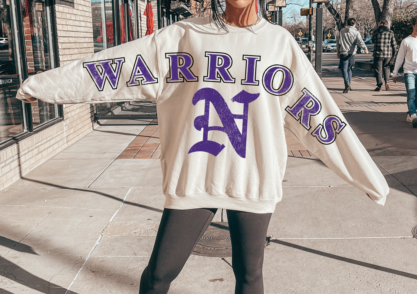 Norwalk Warriors Vintage Full Sleeve Sweatshirt