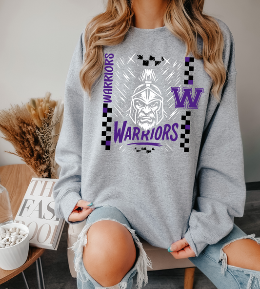 Checkin' Warriors Sweatshirt