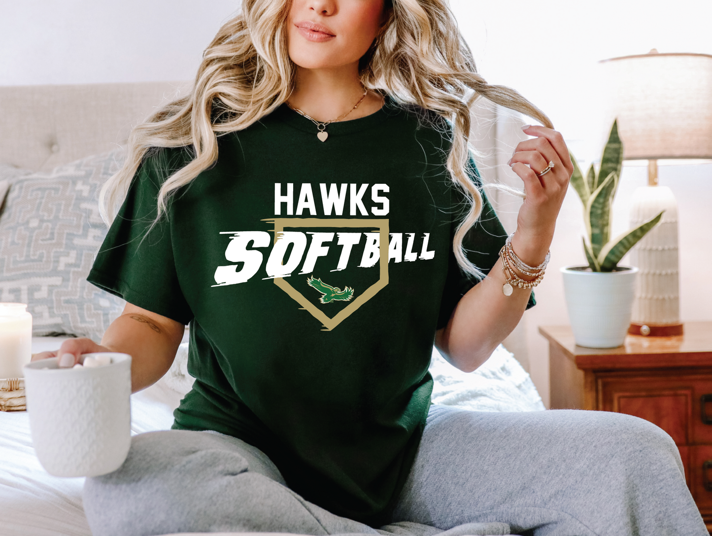 WG Hawks Softball Slam T-shirt