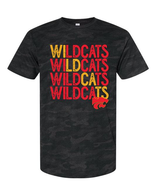 Wildcats Camo T-shirt