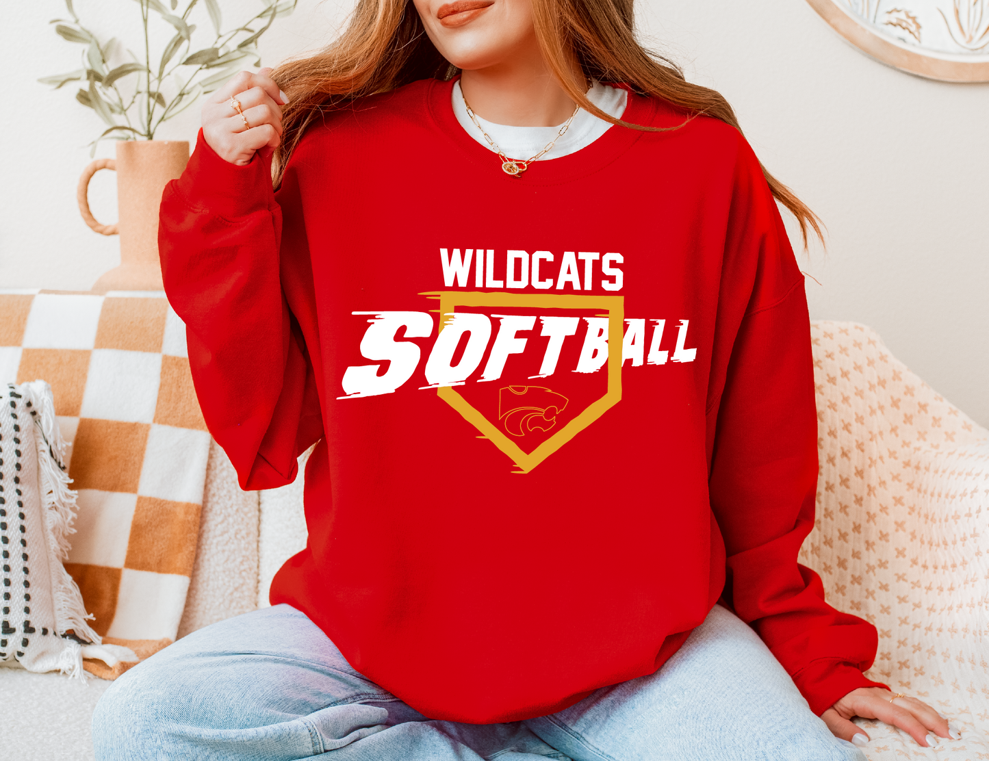 Carlisle Wildcats Softball Slam Sweatshirt