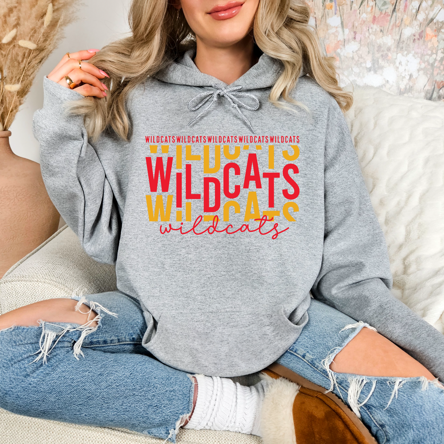 Stacked Wildcats Sweatshirt