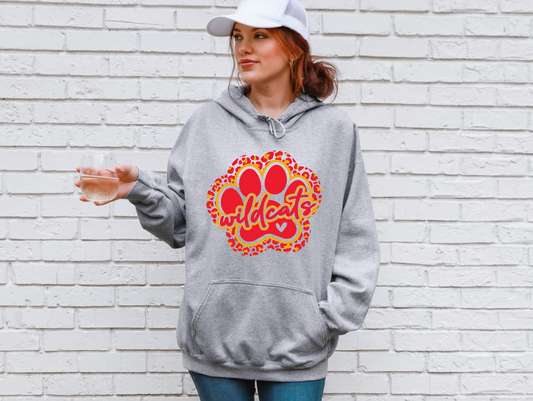 Leopard Paw Wildcats Sweatshirt