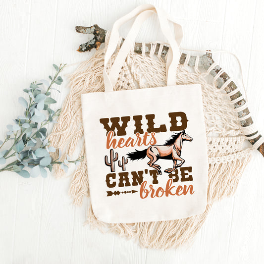 Wild Hearts Can't be Broken Tote Bag