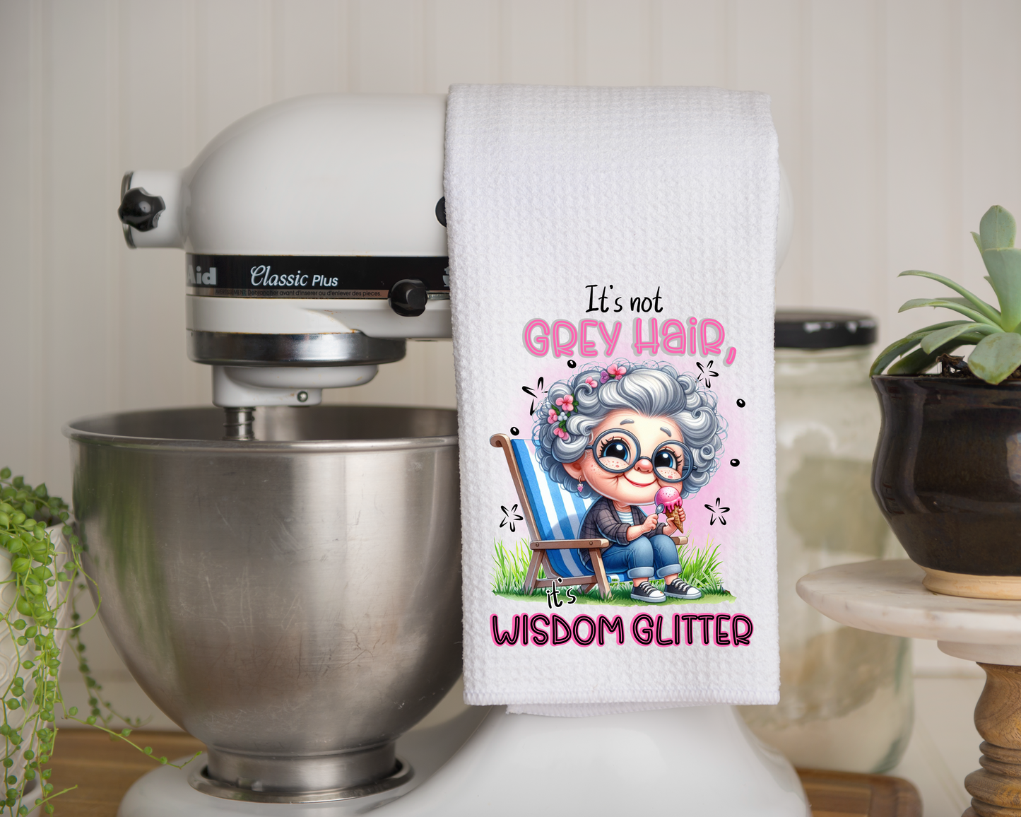 It's Wisdom Glitter - Kitchen Towel