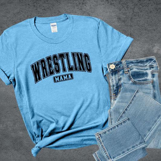 Wrestling Mama T-shirt