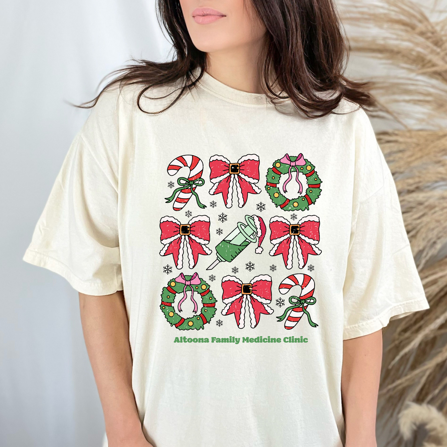 Christmas Nurse Coquette Shirt