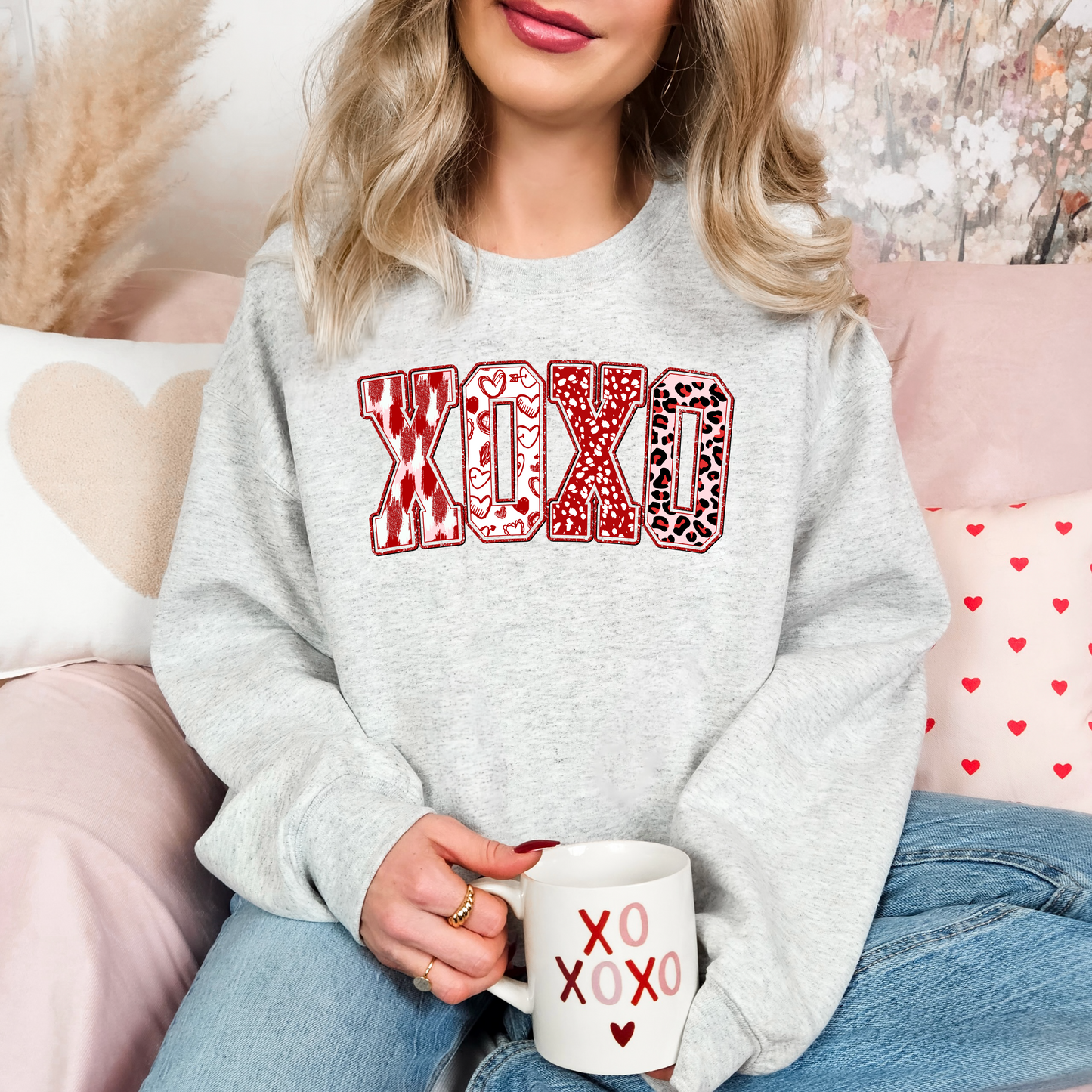 Leopard XOXO Sweatshirt