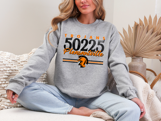 Pleasantville Trojans Zip Code Sweatshirt